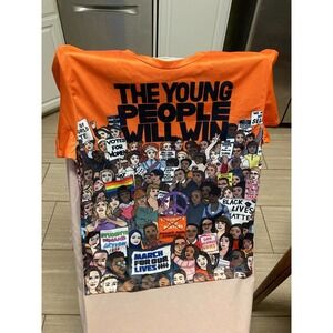 The Young People Will Win Bay Club Shirt Size 2XL